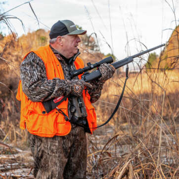 A man with a Hunting Gun